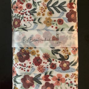 Hand Made, Organic Beeswax, Fabric XL Bag.