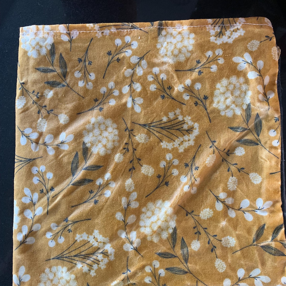 Hand Made, Beeswax Fabric Bread Bag