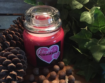 Handmade Fresh Cut Roses 16 oz Soy Candle