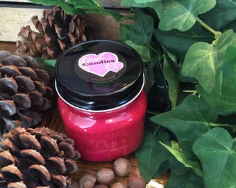 Handmade Fresh Cut Roses 8 oz Soy Candle