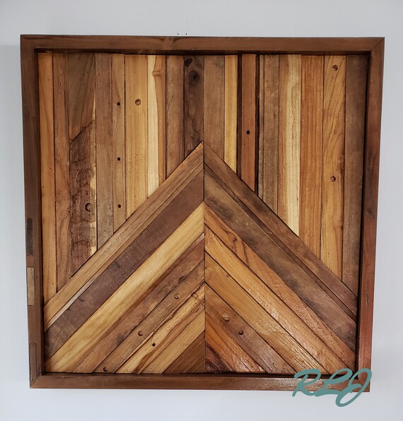 Rustic Country Farmhouse Log Cabin Wood Slats Wall Panel Etsy