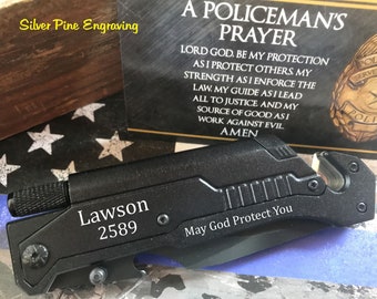 gift for husband graduating from police academy