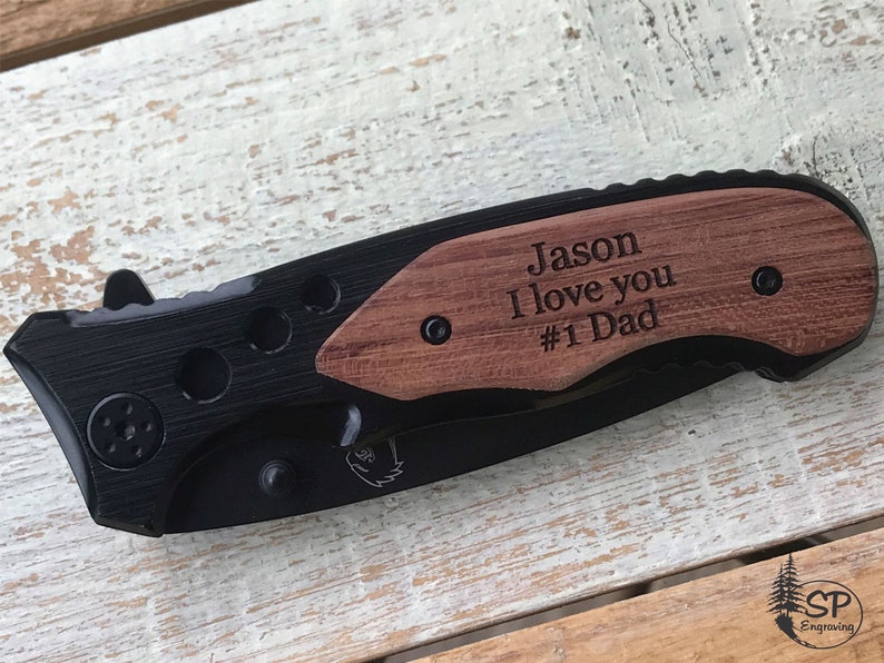 Pocket Knife Dad Birthday Gift Mens Gift Dad Gift From Etsy