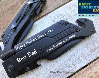 Fathers Day Gift From Daughter, Gift For Husband Personalized Dad Gift From Kids Daughter To Father Gift Multi Tool Knife