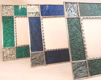 Stained Glass Picture Frame 4x6: Keepsake Photo Display