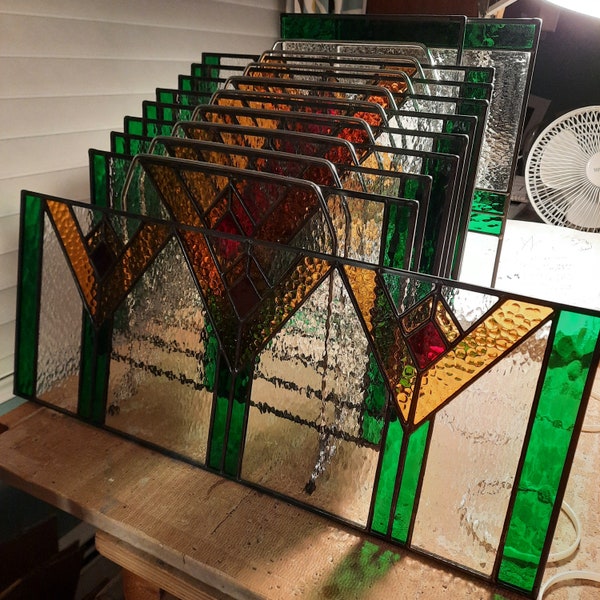 Custom Stained Glass Project Pictures-these are some of the customized projects that I have made. What can I make for You? Message me!