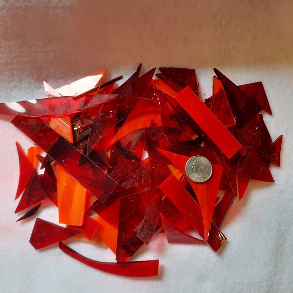 Stained Glass Scrap Etsy