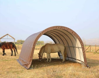 Livestock Shelter Sheds Farm Storage Building Horse Sheep Portable Field Shelter
