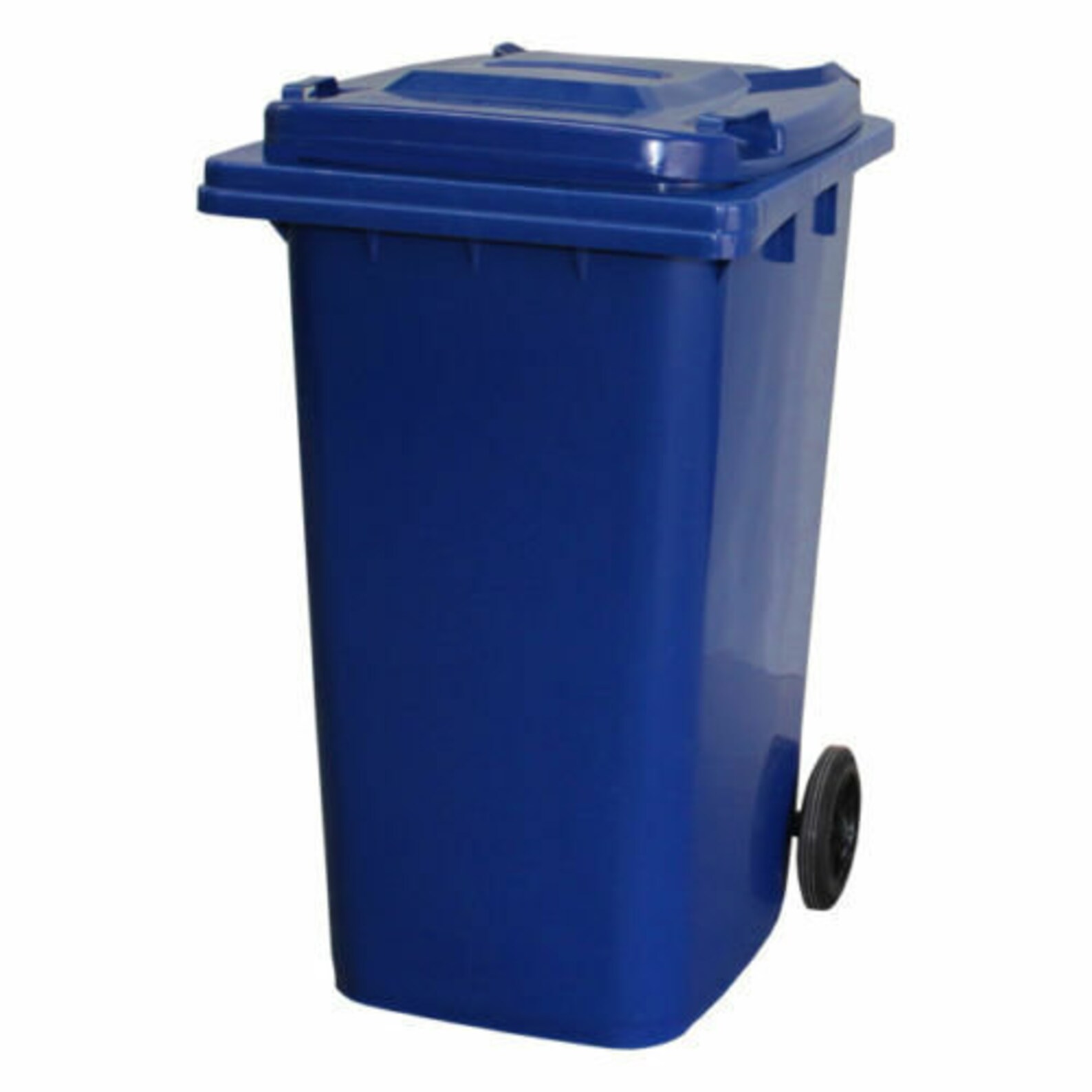 Wheelie Bin 240L Standard Household Council Bin Grey Green Brown Blue