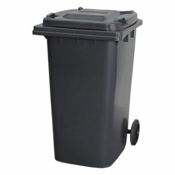 Wheelie Bin 240L Standard Household Council Bin Grey Green Brown Blue Red Yellow Etsy