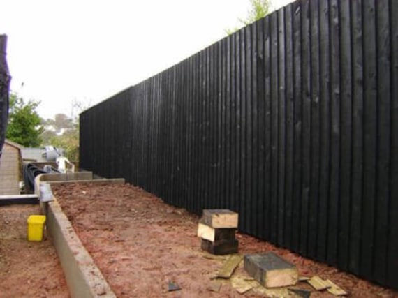 Black fence panels deals