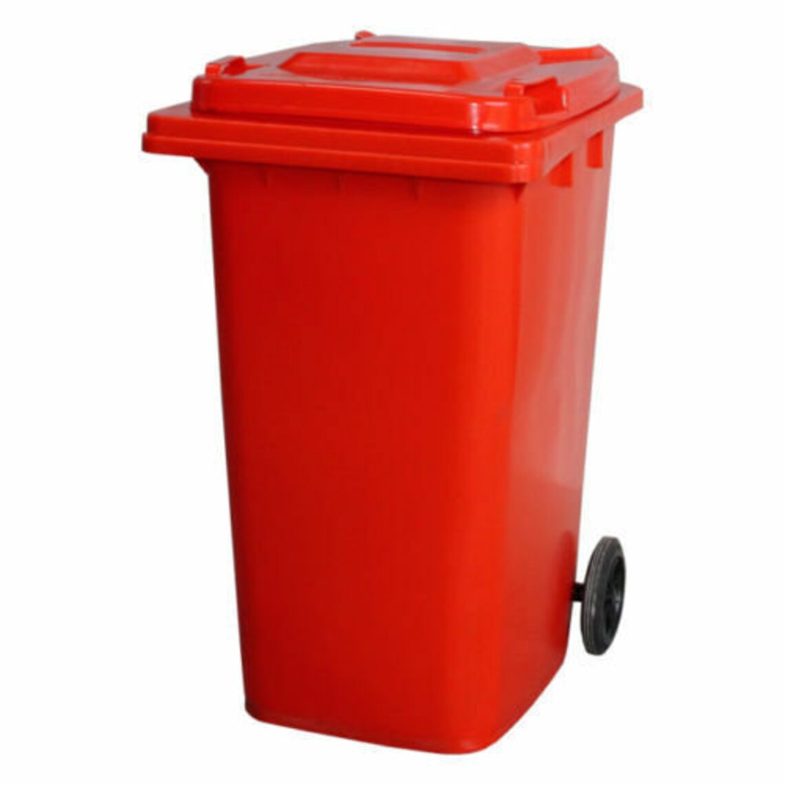 Wheelie Bin 120L Household Council Bin Grey Green Blue Red Yellow 120
