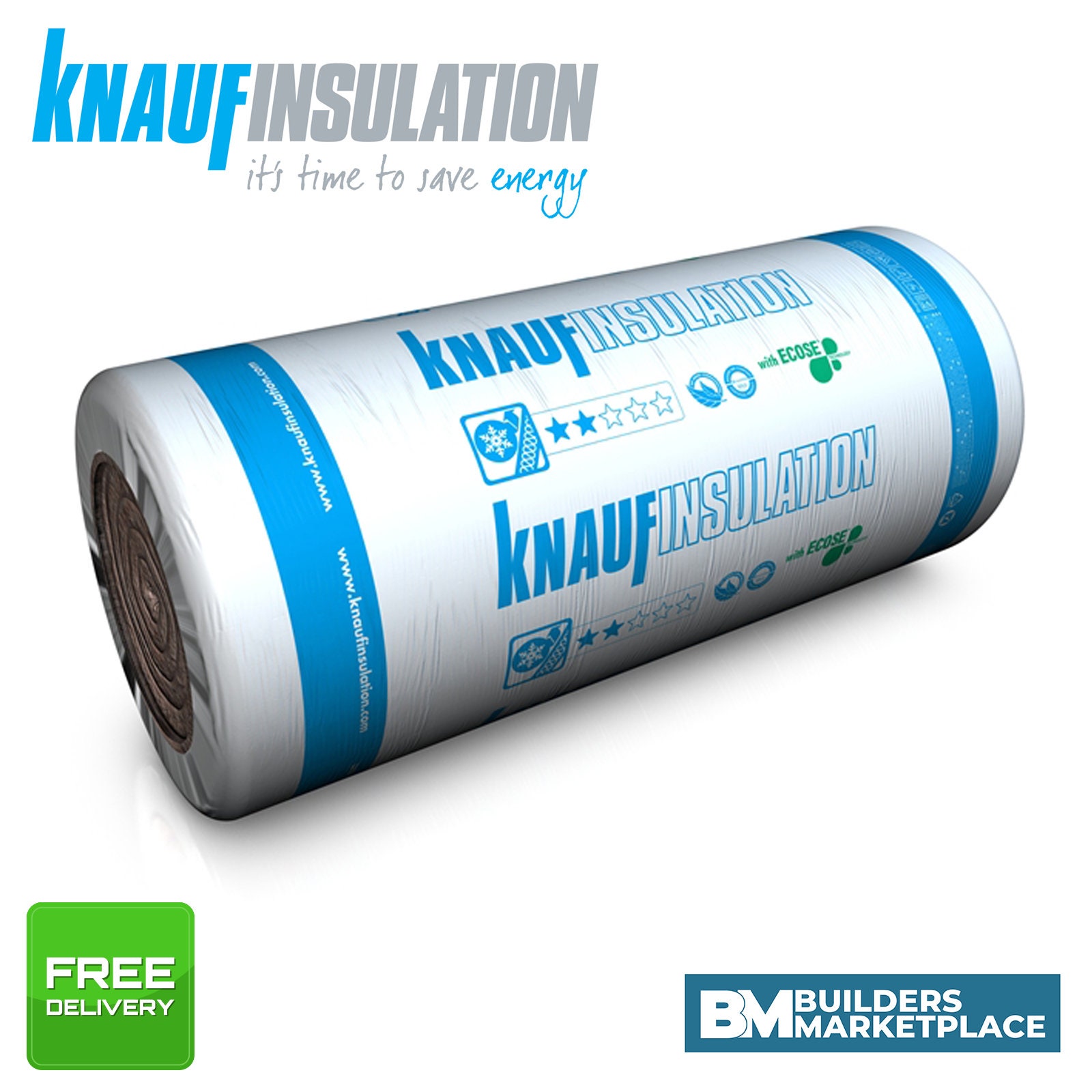 Knauf Loft Insulation Roll Earthwool Loft Roll 100mm 150mm Etsy