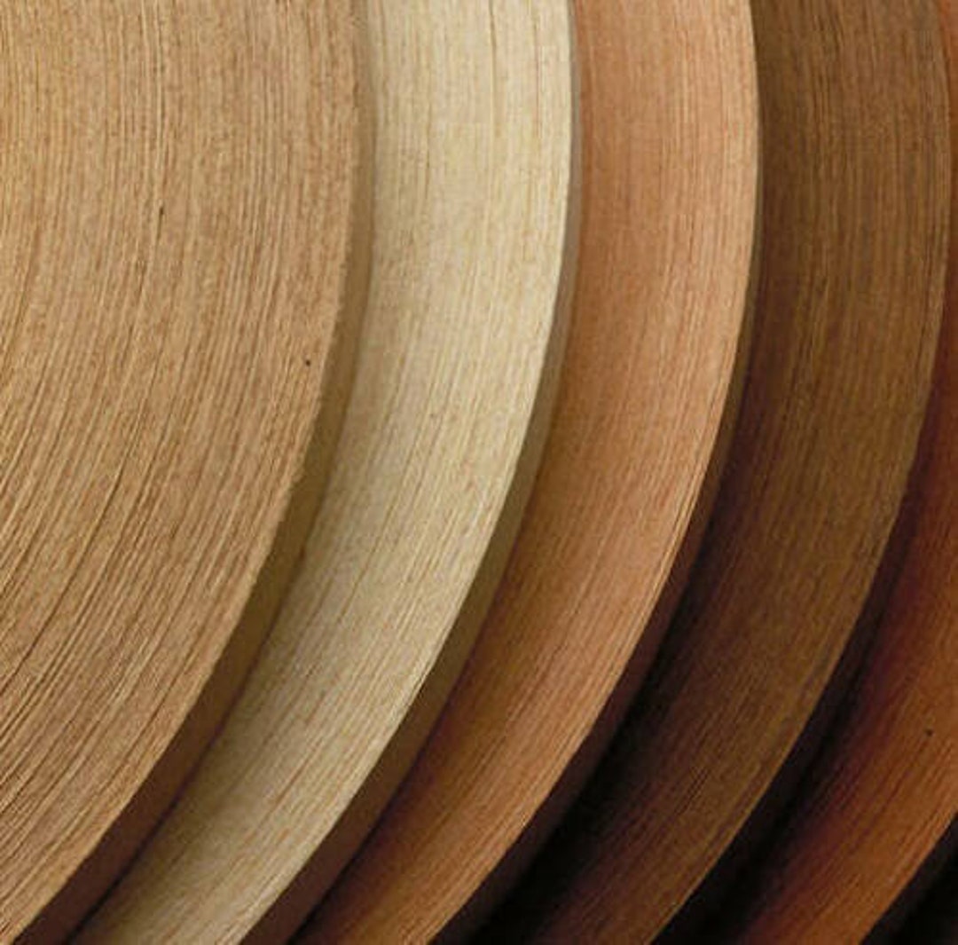 Iron on Edging Trim Veneer Edging Strip Pre Glued Wood Edge Oak Black Walnut Etsy UK