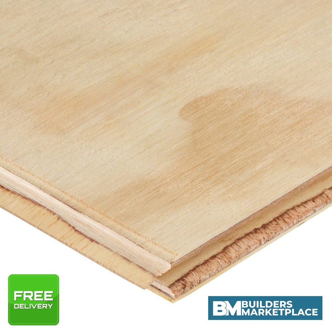 Plywood Flooring Ply Boards Sheets T&G Tongue and Groove Chipboard 4x2 Etsy UK