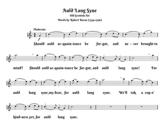 Robert Burns Scottish Poems Pdf Set Auld Lang Syne To A Etsy