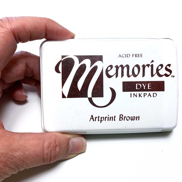 Dye Ink Pads, Memories Premium Archival Permanent Acid-free Multi-surface Quick-drying