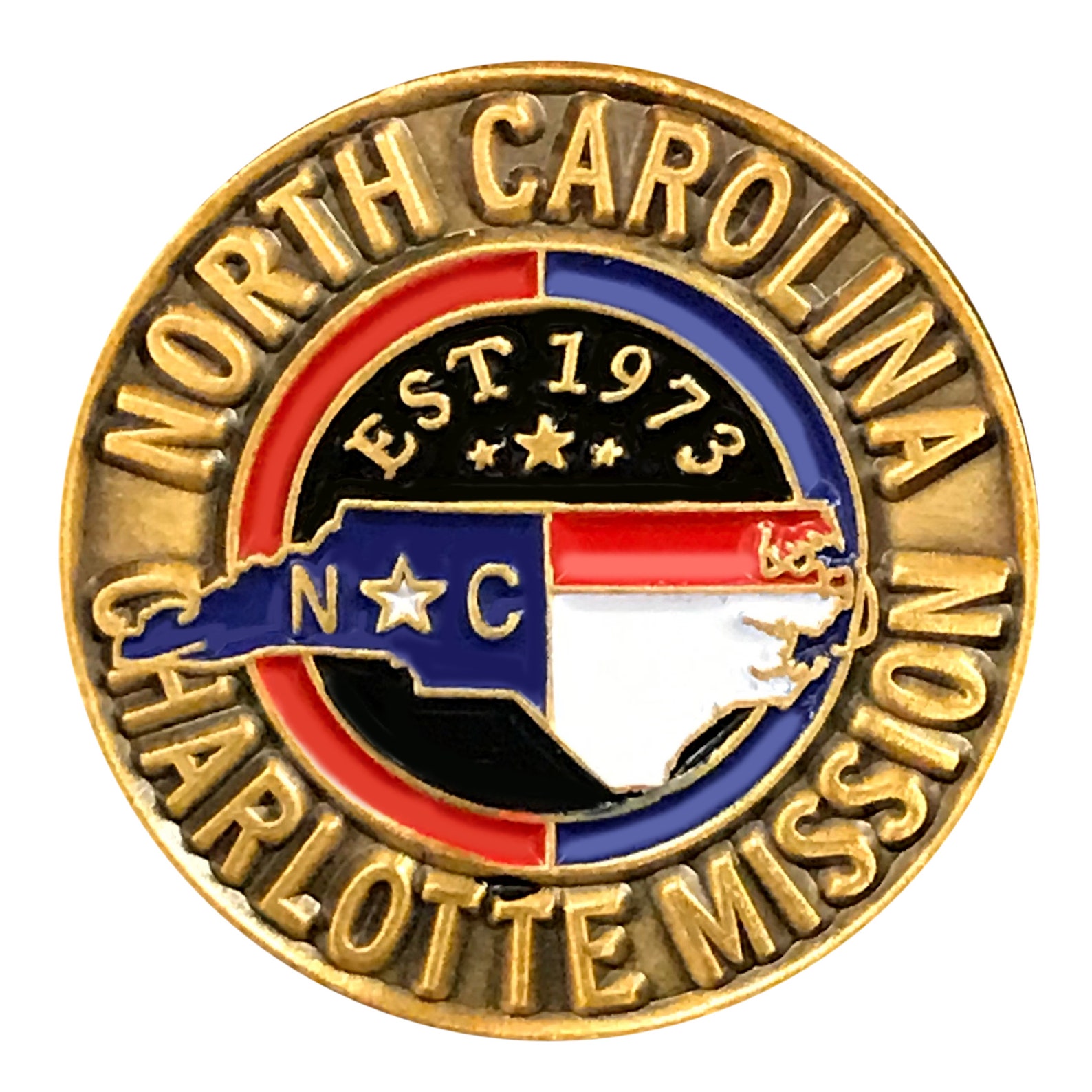 North Carolina Charlotte Mission Lapel Pin LDS Etsy