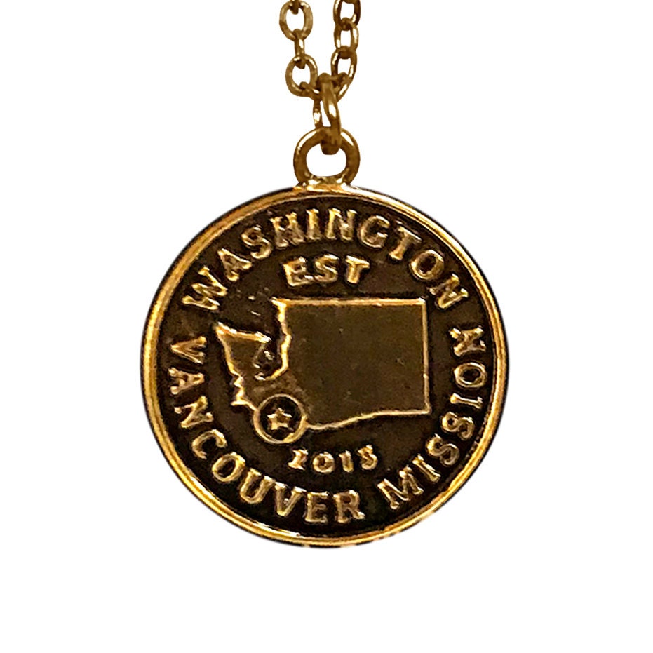 Washington Vancouver Mission Necklace LDS Etsy.de