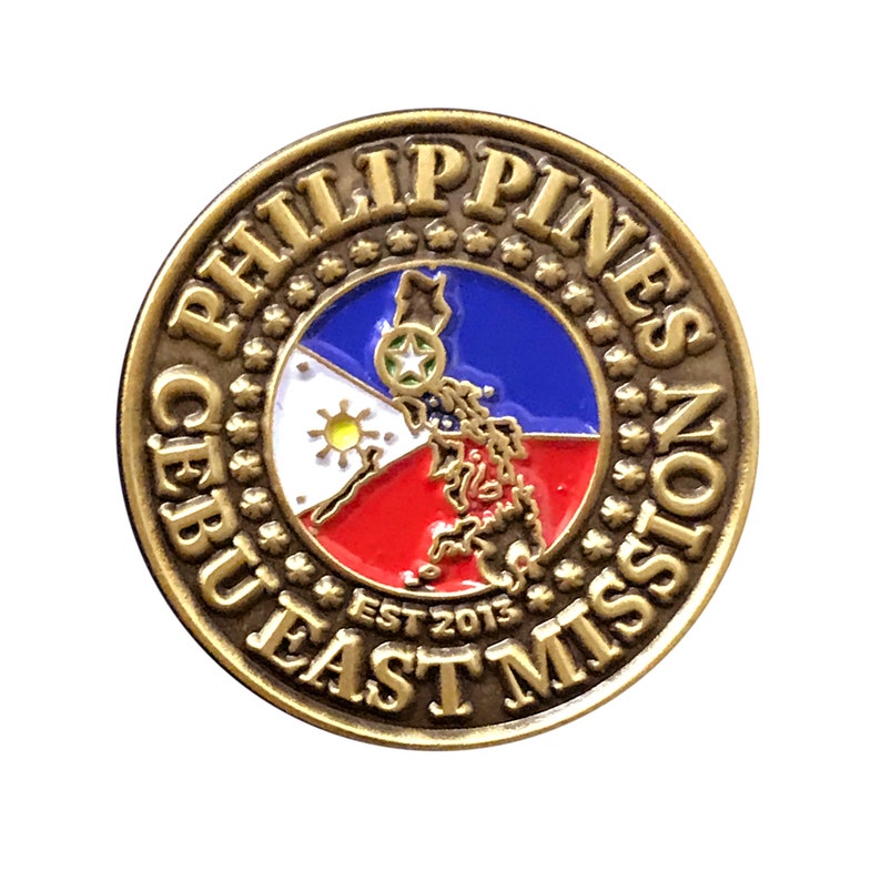 Philippines Cebu East Mission Lapel Pin LDS Etsy