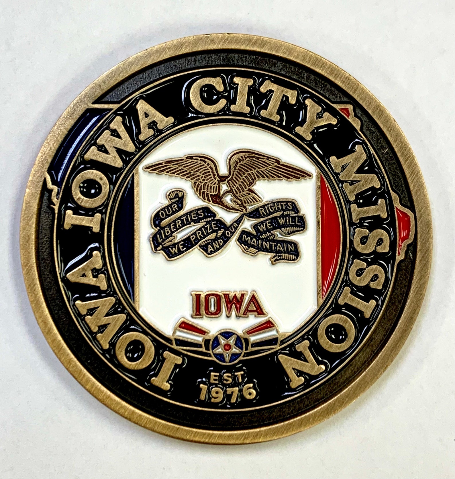Iowa Iowa City Commemorative Mission Coin LDS Etsy