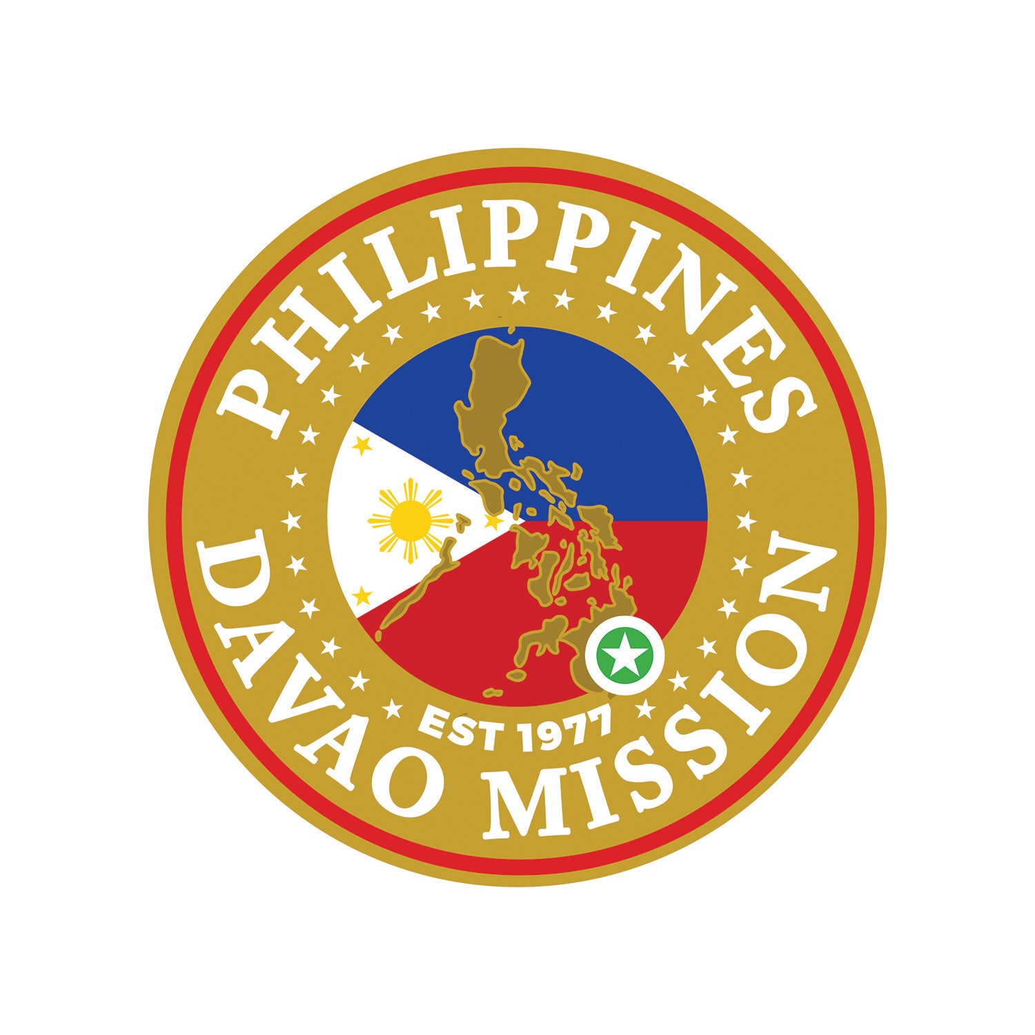 Philippines Davao Mission car decal Etsy