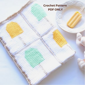 Baby Blanket Crochet Pattern, Baby Afghan Pattern, Tunisian Crochet Pattern, Baby Crochet Pattern, Tunisian Crochet Blanket, Blanket Pattern