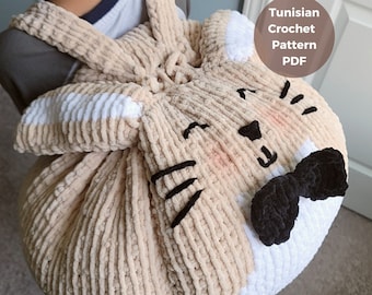 Crochet pouf pattern, crochet floor pouf,  bulky yarn crochet pattern, crochet nursey pillow, crochet pillow pattern, nursery decor pattern
