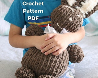 Crochet Bunny Pattern, Crochet Amigurumi, Tunisian crochet pattern, Tunisian crochet bunny pattern, crochet bunny pattern, crochet toy