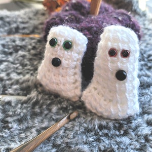 Crochet ghost pattern, crochet pattern, amigurumi pattern, crochet ghost amigurumi pattern, Halloween crochet amigurumi pattern, baby ghost image 7