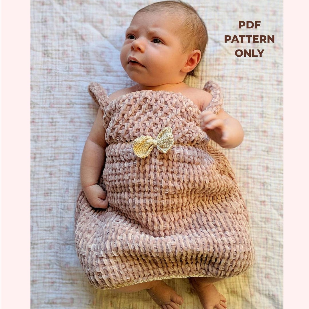 tunisian crochet dress Spring Party Girl Dress Free Crochet Pattern