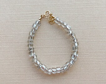 Beaded bracelet | baby bracelet | women's bracelet | toddler bracelet | silver bracelet | customized bracelet | handmade | gold filled