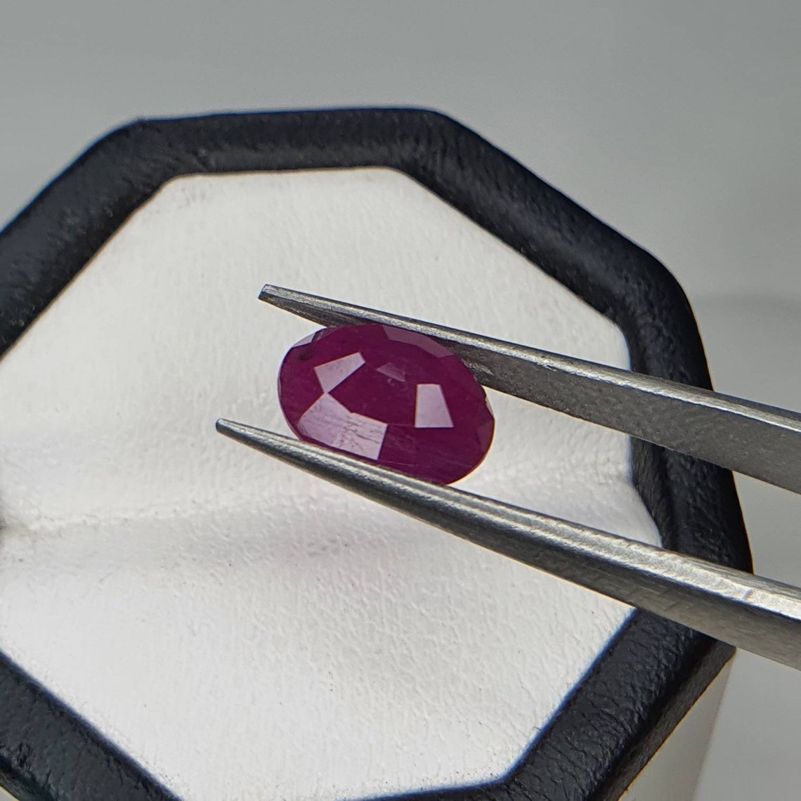 Natural Burma Ruby Oval Size 9x7 Mm / 2.38 Carats / Natural - Etsy