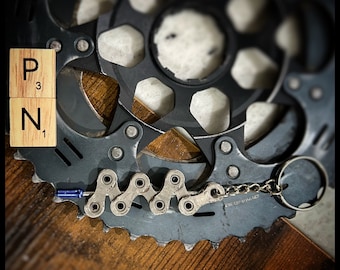 PN Fidget Keyring with Chain on Spoke
