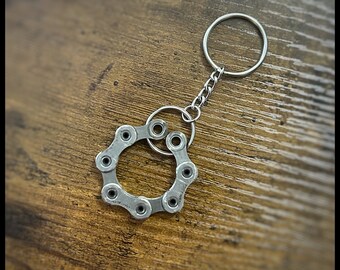 NM Keychain with Bicycle Chain