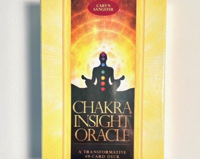 Chakra Insight Oracle Card Deck Brand New - Etsy