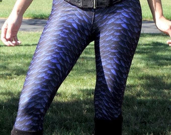 Dragonscale Leggings - Charoite