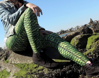 Dragonscale Leggings - Serpentine