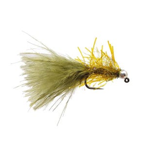 Tungsten Flash Jig Micro Bugger - Streamer Flies for Fly Fishing