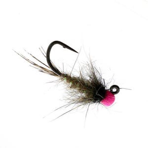 Sexy Betty&#39;s Tungsten Bead Hare&#39;s Ear - Nymph Flies for Trout Fly Fishing