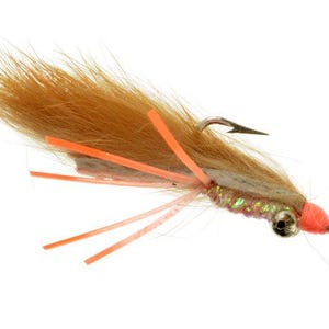 Hamilton&#39;s Orange Leg Bunny Butt - Saltwater Flies for Fly Fishing