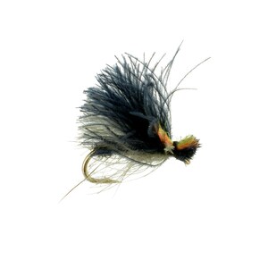 Bjorn&#39;s Hi-Vis Black Caddis - Caddis Flies for Trout Fly Fishing