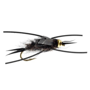 Bead Head Rubberleg Stone Nymph - Nymph Flies for Trout Fly Fishing