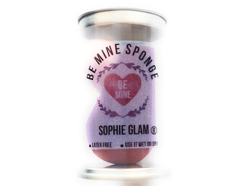 Be Mine Makeup Sponge (set of 2) by Sophie Glam.
