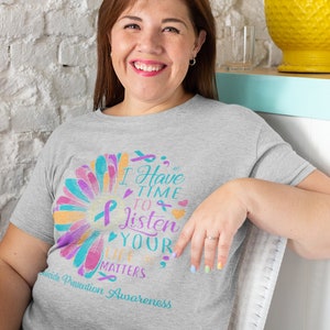 Suicide Awareness and Prevention T Shirt- Your Life Matters / Mental Health / Social Emotional Learning / SEL