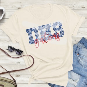DHS Gators Ready-to-Press DTF Transfer for T-Shirts | Perfect for Back to School | School Spirit Transfer
