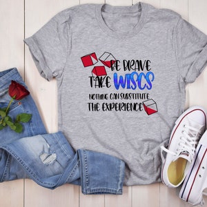 Be Brave School Psychologist/ Diagnostician Funny Testing T-Shirt