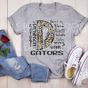 Dickinson Gators Gators Gators Doodle T-Shirt
