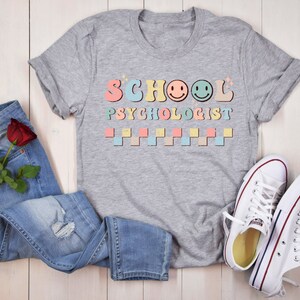 School Psychologist Retro T-Shirt | School Psychologist | LSSP