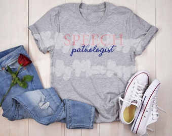 Speech Pathologist T-Shirt – Bold Speech Design, Softstyle Tee